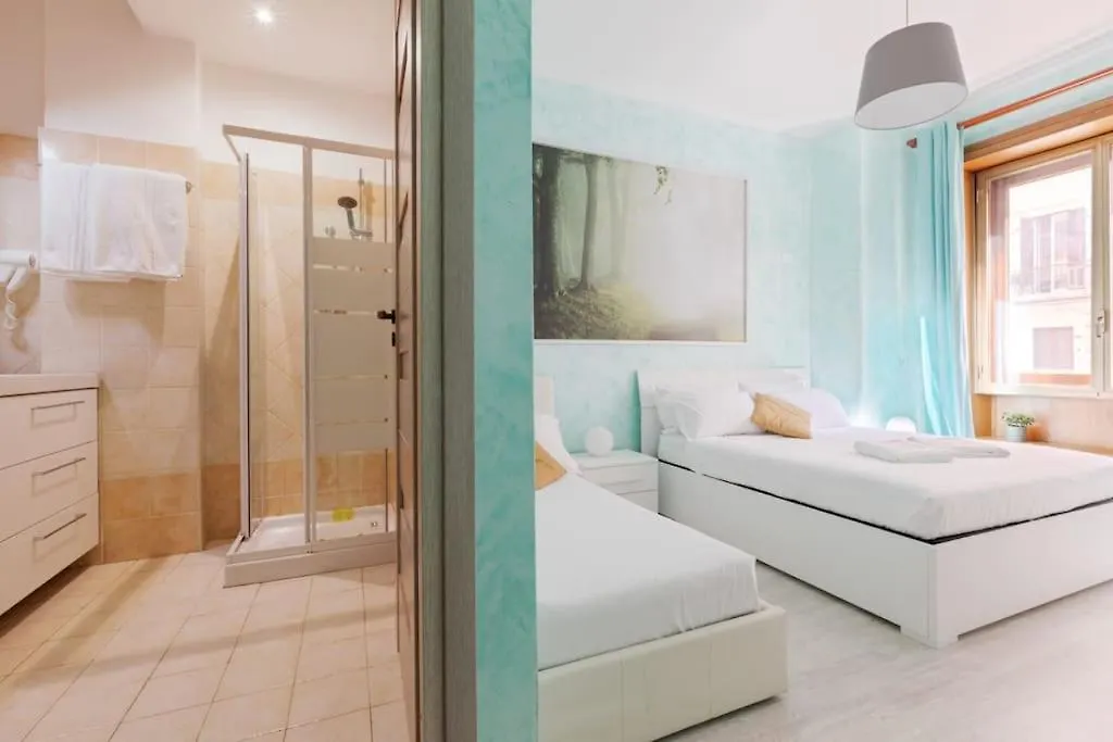 Private Room In A Guest House With A Private Bath N2 Rome Apartment